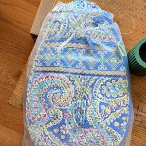 Vera Bradley Blue and Yellow Travel Bag